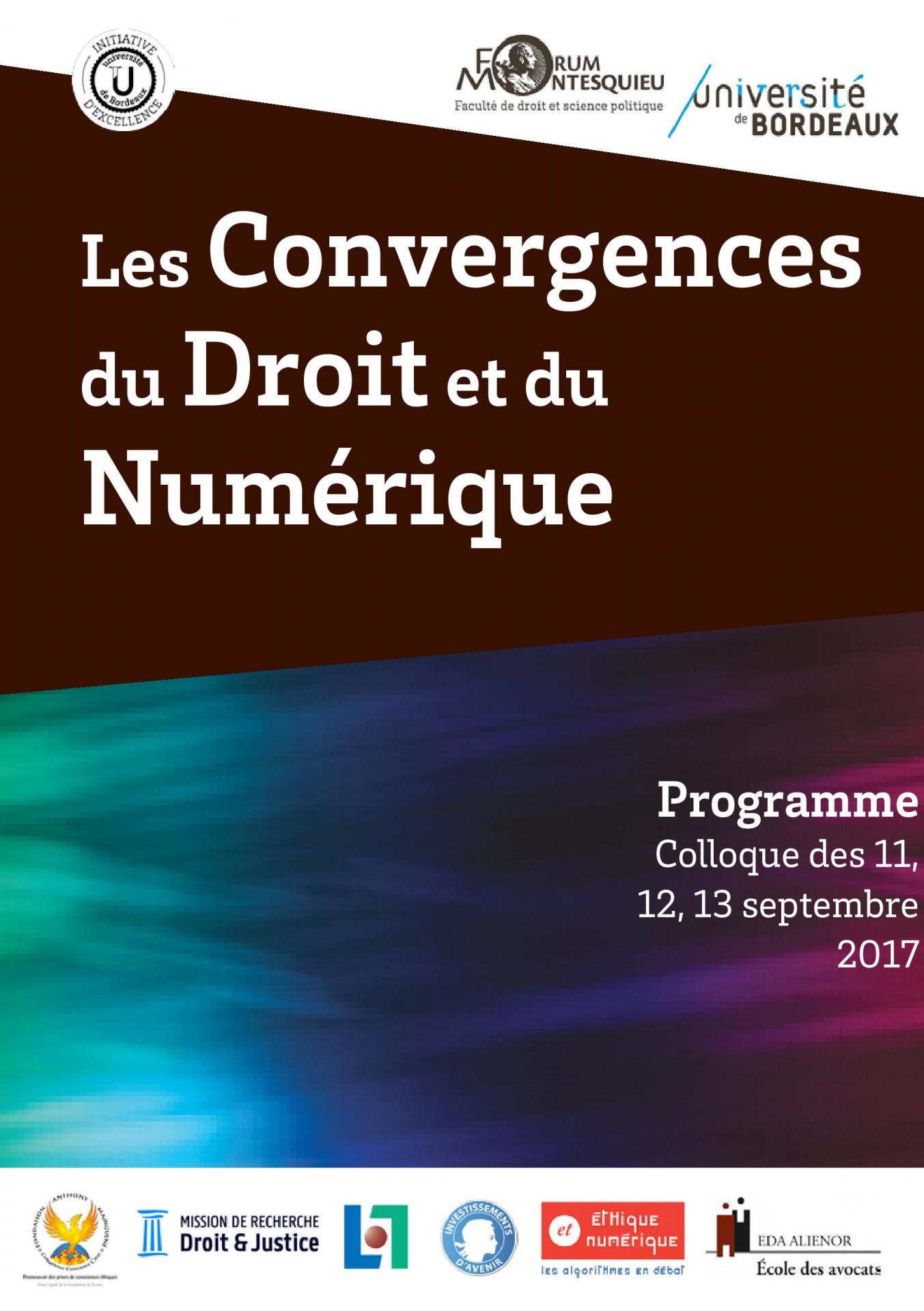 Programmes des convergences du droit et du numerique page 001